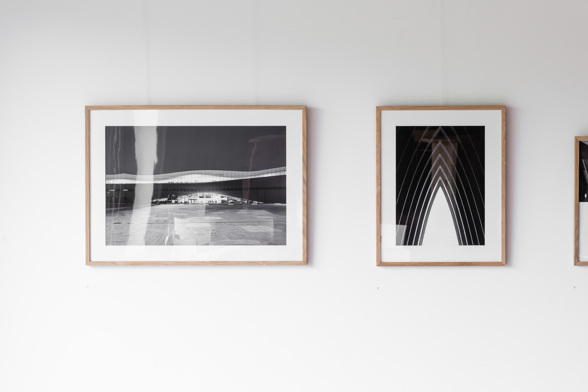 Installation view of Arkkitehtoniset introspektiot at Kulttuuriaula, Inkoo, 1 June – 18 June 2026