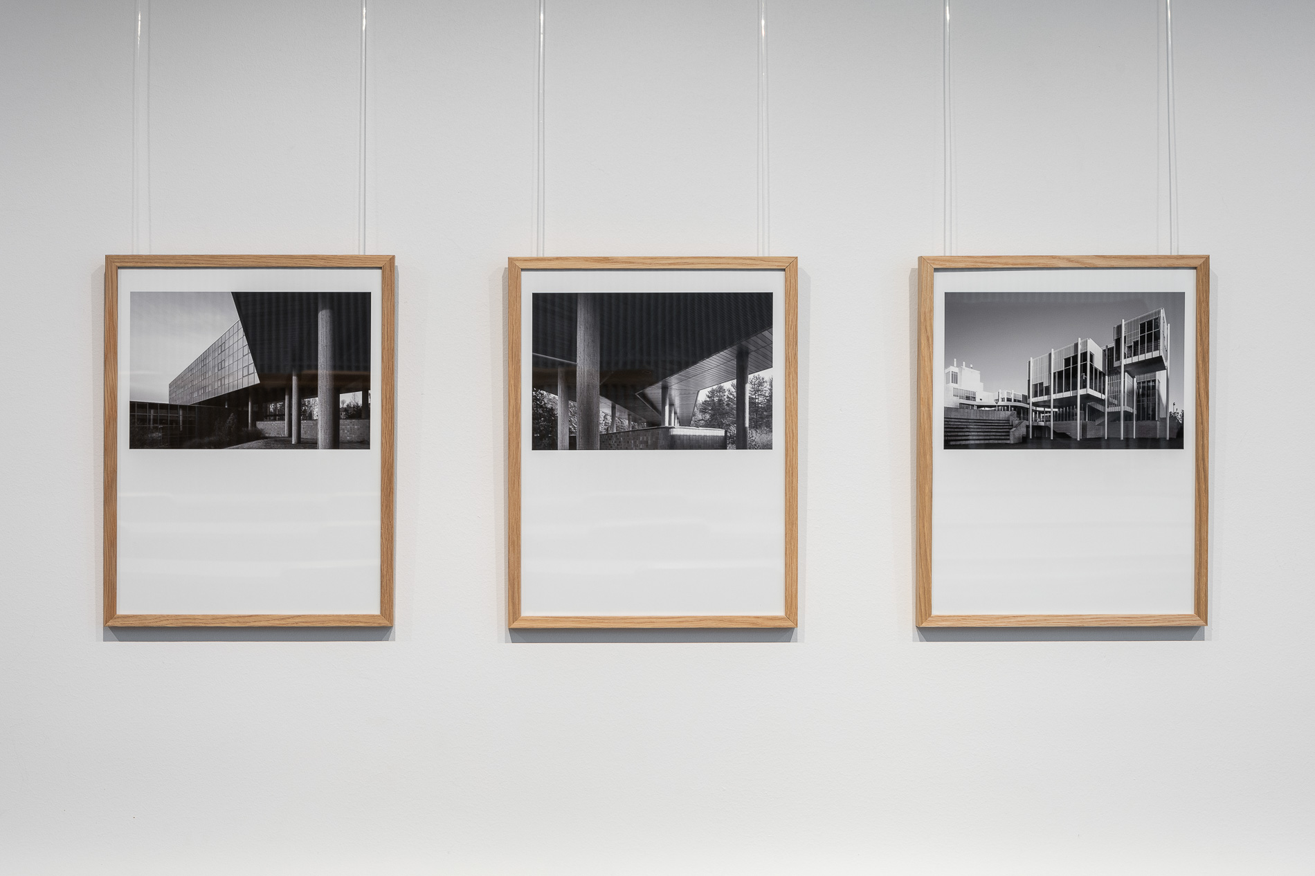 Installation view of Arkkitehtoniset introspektiot at Valtuustosali, Tammela, 20 October – 14 November 2025